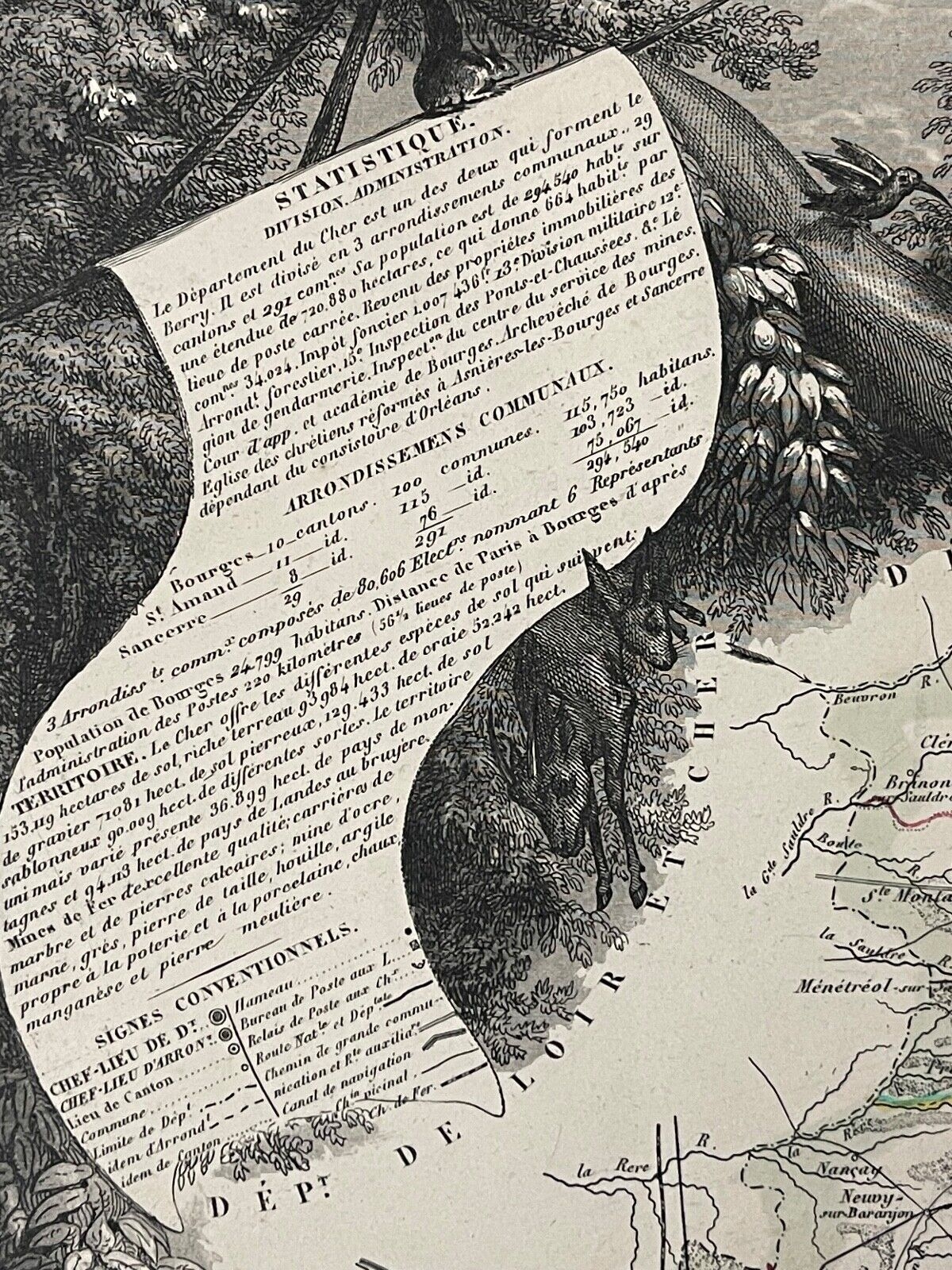 cher_departement_francais_carte_1850_france_centre-val_de_loire_duche_de_berry