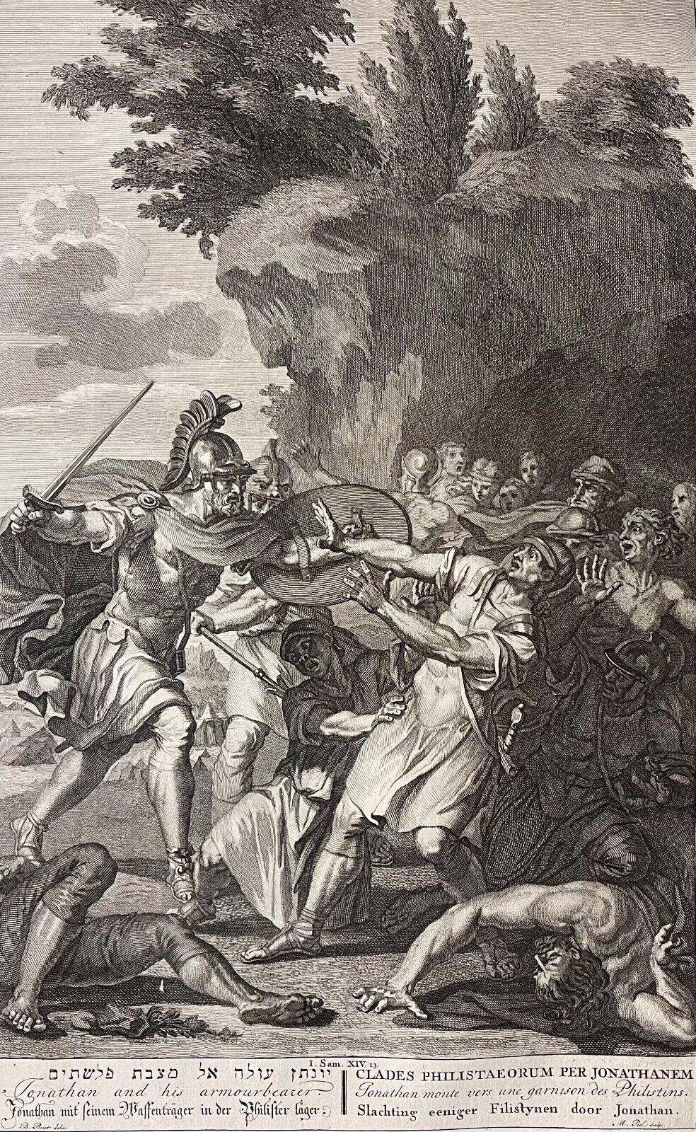 jonathan_attaque_les_philistins_gravure_par_bernard_picart_1673-1733_vers_1710