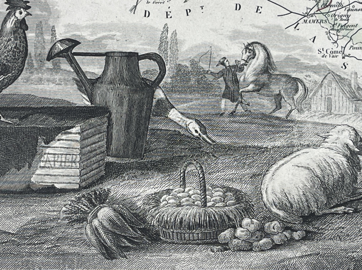 orne_departement_carte_originale_de_1850_france_normandie