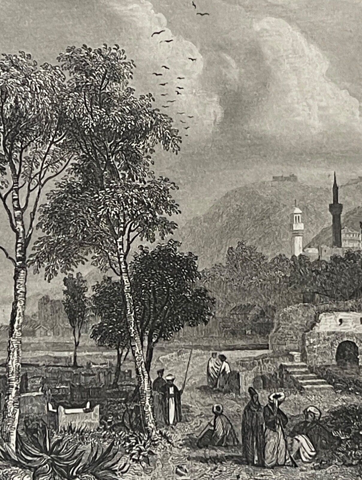 antioche_antakya_turquie_fleuve_oronte_gravure_vers_1838_par_ransonnette