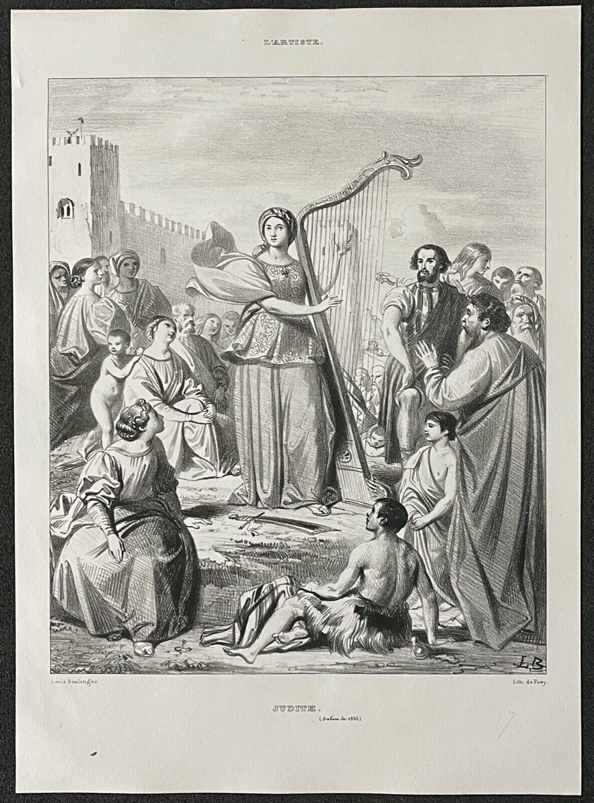 judith_dapres_boulanger_graveur_de_frey_en_1835_harpe_musique