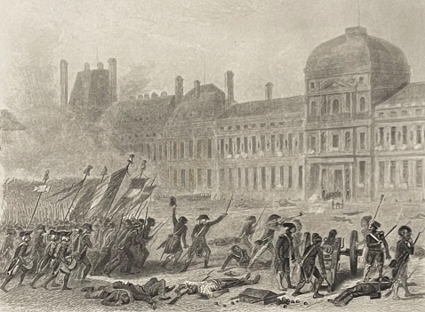 paris_prise_des_tuileries_le_10_aout_1792_revolution_france_gravure_1836