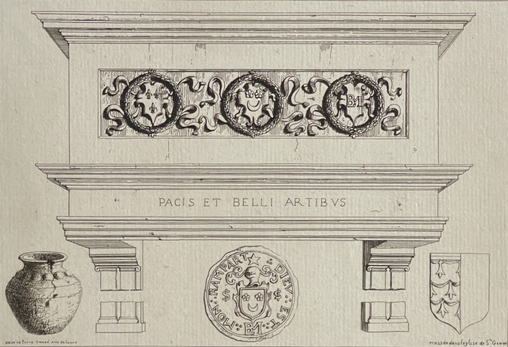 sainte-gemme-la-plaine_ecusson_dans_leglise_de_la_popelliniere_vendee_1861