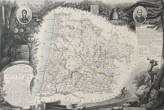 landes_departement_carte_de_1850_france