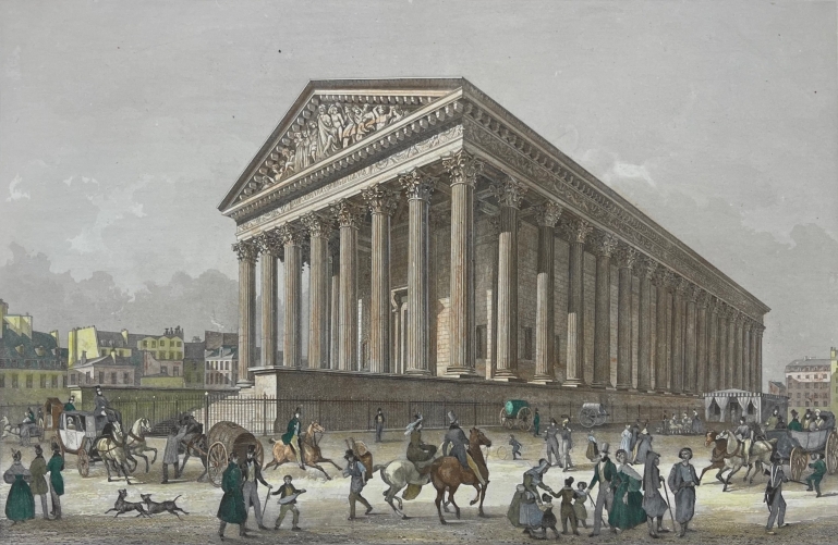 paris_eglise_de_la_madeleine_france_gravure_de_1830