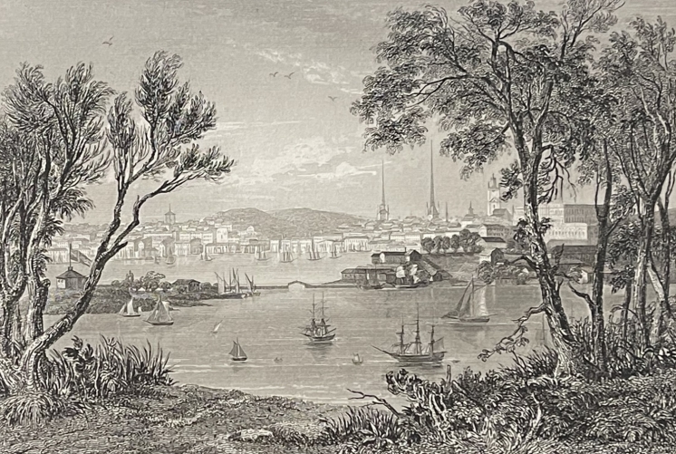 stockholm_suede_gravure_originale_de_1843_par_rouargue