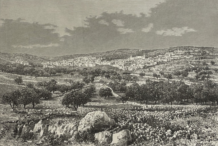hebron_palestine_cisjordanie_monts_de_judee_xylographie_de_1880