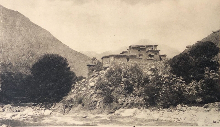 maroc_casbah_de_lourika_grand_atlas_carte_postale_vers_1930_berbere