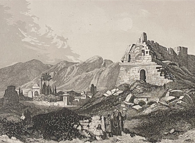 turquie_milet_en_ionie_grece_ancienne_gravure_de_aubert_1837_mīl??tus