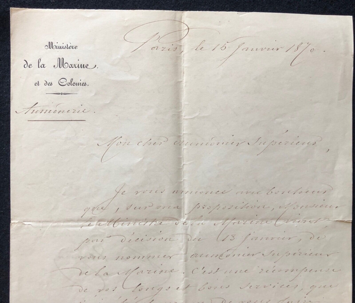 aumonerie_de_la_marine_et_colonies_janvier_1870_nomination_aumonier_superieur