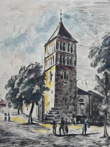 annecy-le-vieux_haute-savoie_le_clocher_annecy_france_pointe_seche_signee