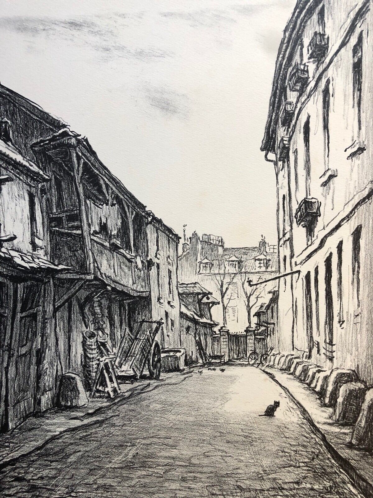 versailles_rene_aubert_1894-1977_lithographie_de_1951_signee_au_crayon