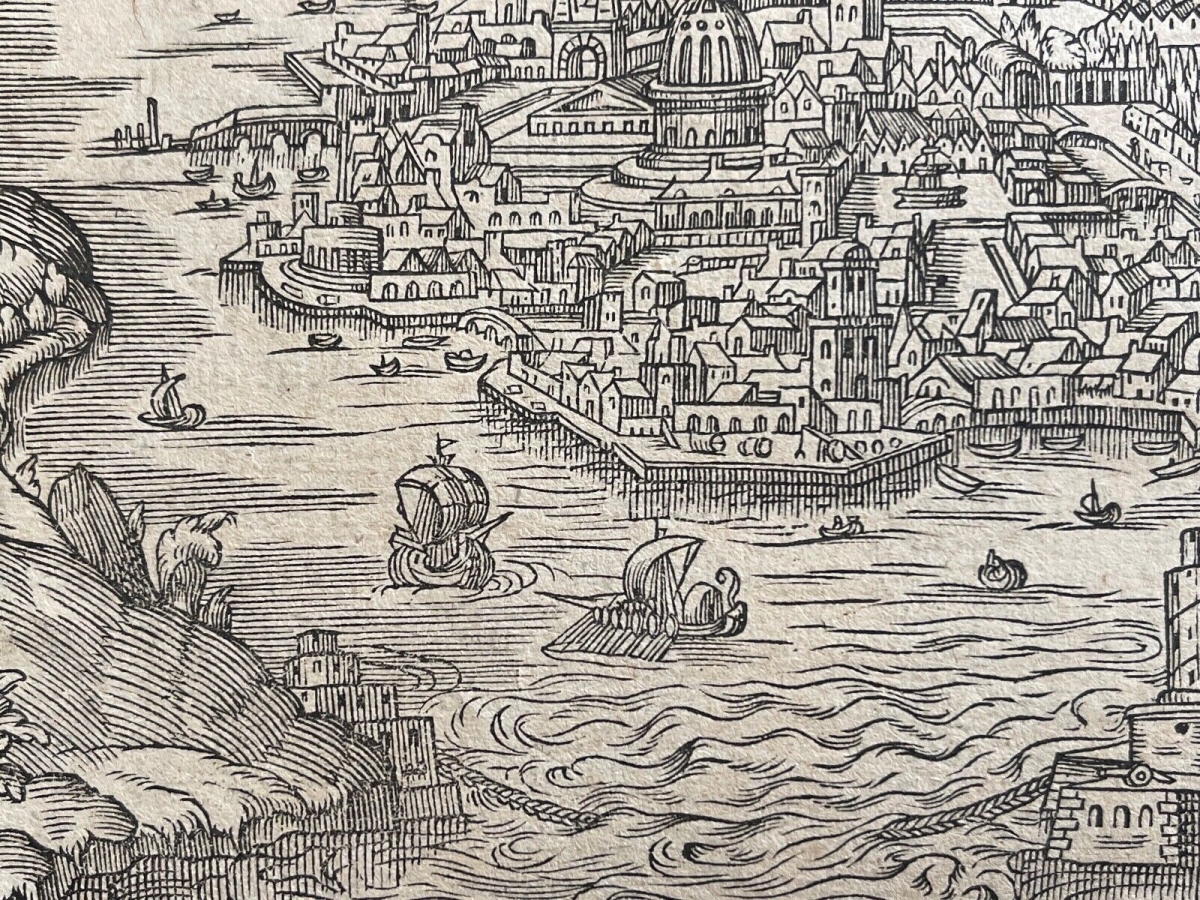 chine_hangzhōu_quinsai_gravure_de_1575_par_andre_thevet_1504-1592_china
