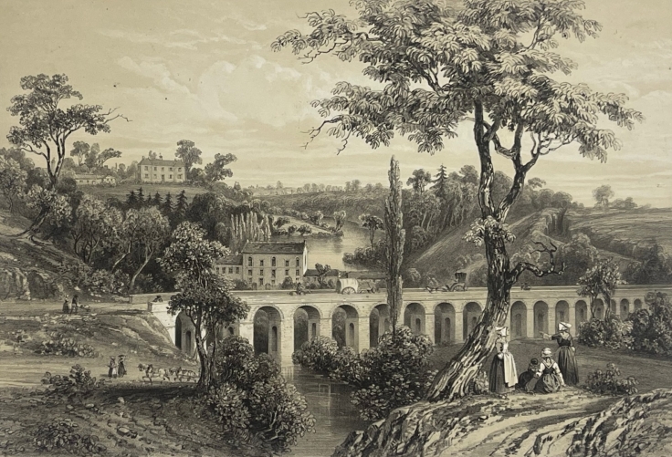 viaduc_de_la_verriere_la_chapelle-sur-erdre_lithographie_de_1850_bretagne