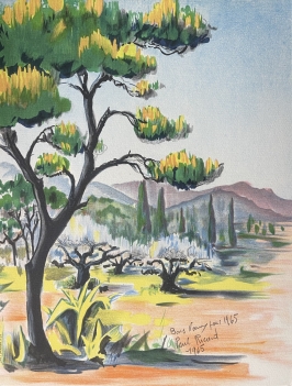 paysage_de_provence_par_paul_ricard_lithographie_de_1965