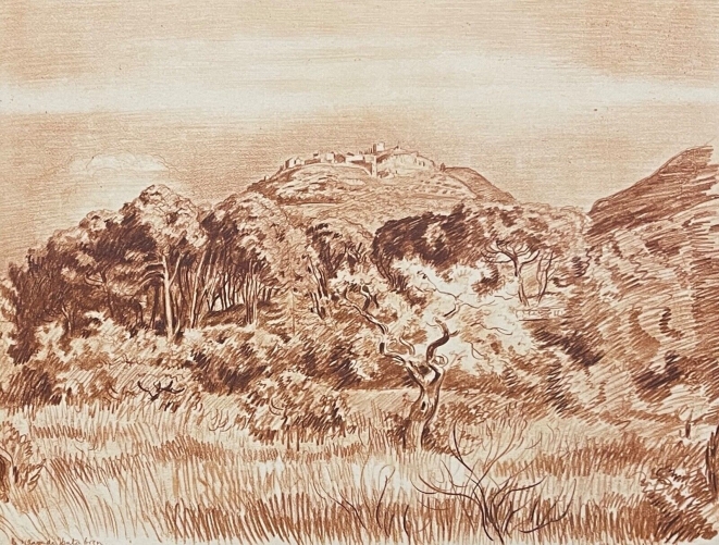 ventabren_bouches-du-rhone_gravure_vers_1942_provence_france_europe