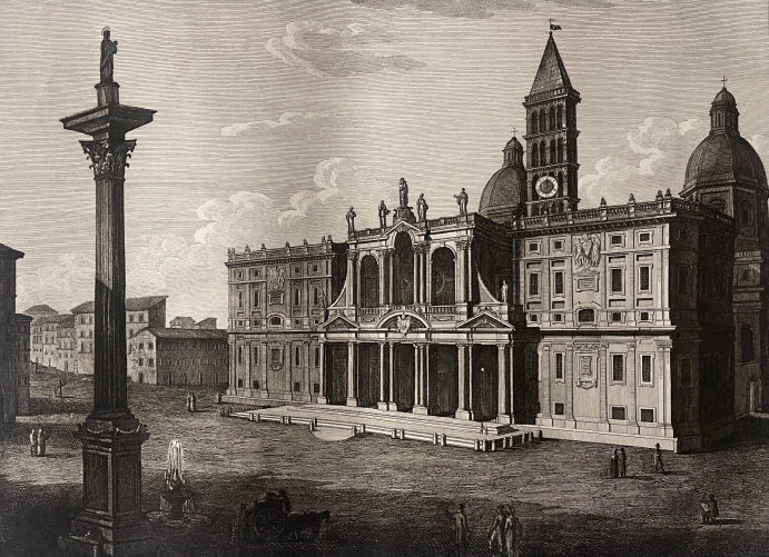 rome_basilique_sainte-marie-majeure_colline_de_lesquilin_italie_gravure_de_1820