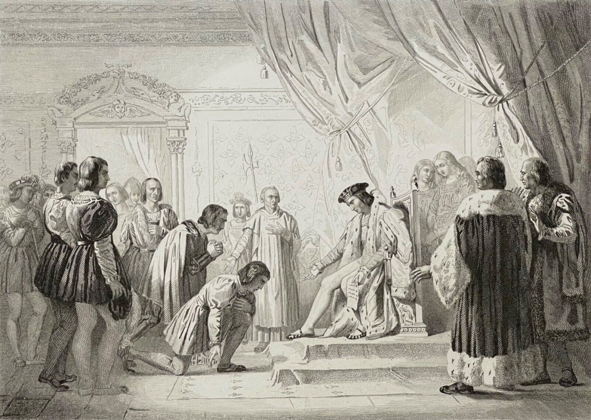 clemence_de_louis_xii_roi_de_france_1498_gravure_vers_1840
