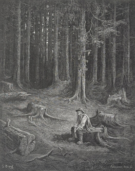 la_foret_et_le_bucheron_gustave_dore_xylographie_fable_de_la_fontaine_1868_france