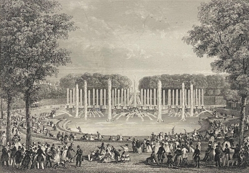 chateau_de_versailles_bassin_de_neptune_gravure_de_rouargue_1838_france