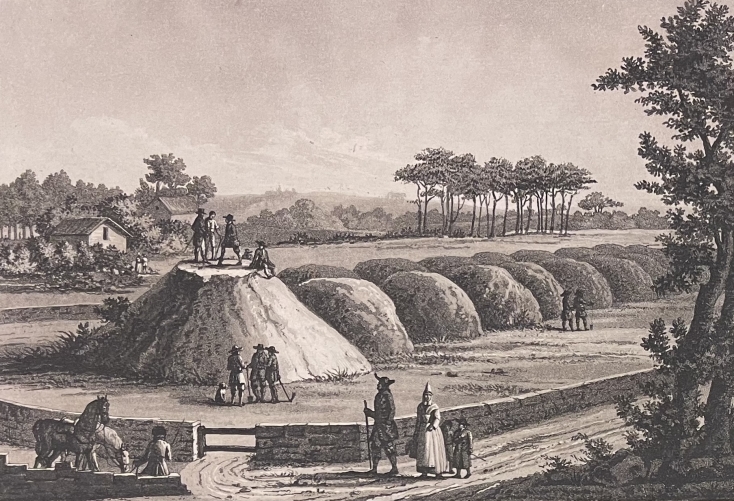 limerzel_morbihan_bretagne_tombeaux_anciens_gravure_aquatinte_vers_1820_france