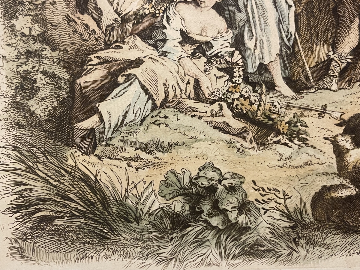 francois_boucher_1703-1770_pierre-alexandre_aveline_1738_la_bonne_aventure_gravee