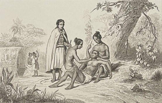 tatouage_nouvelle-zelande_gravure_1836_xix_new_zealand_oceanie_tatoueur