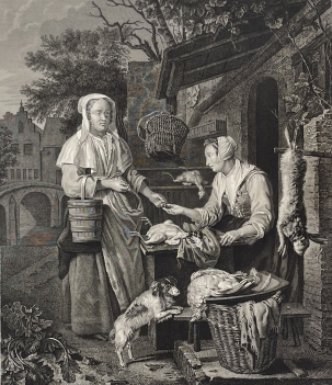 gabriel_metsu_1629-1667_la_marchande_de_volaille_burin_par_audoin_c_1850
