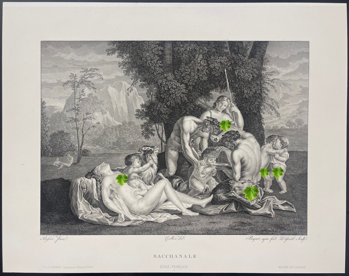 nicolas_poussin_1594-1665_bacchanale_gravure_burin_dupreel_tirage_vers_1860