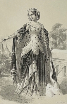 constance_darles_974-1032_reine_de_france_lithographie_de_1848_xixe_provence
