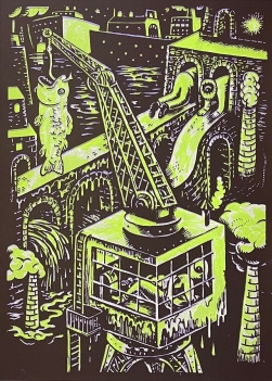 art_brut_marcus_nyblom_dead_port_serigraphie_2013_signee