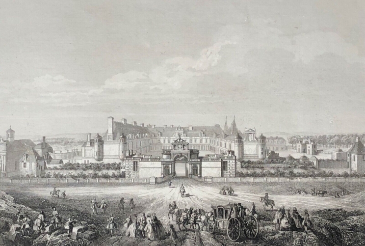 chateau_danet_xvie_style_renaissance_eure-et-loir_gravure_par_rouargue_1845