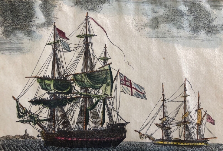 vaisseau_amiral_anglais_reedition_de_henri_sbonski_de_passebon_xixe_england_navy