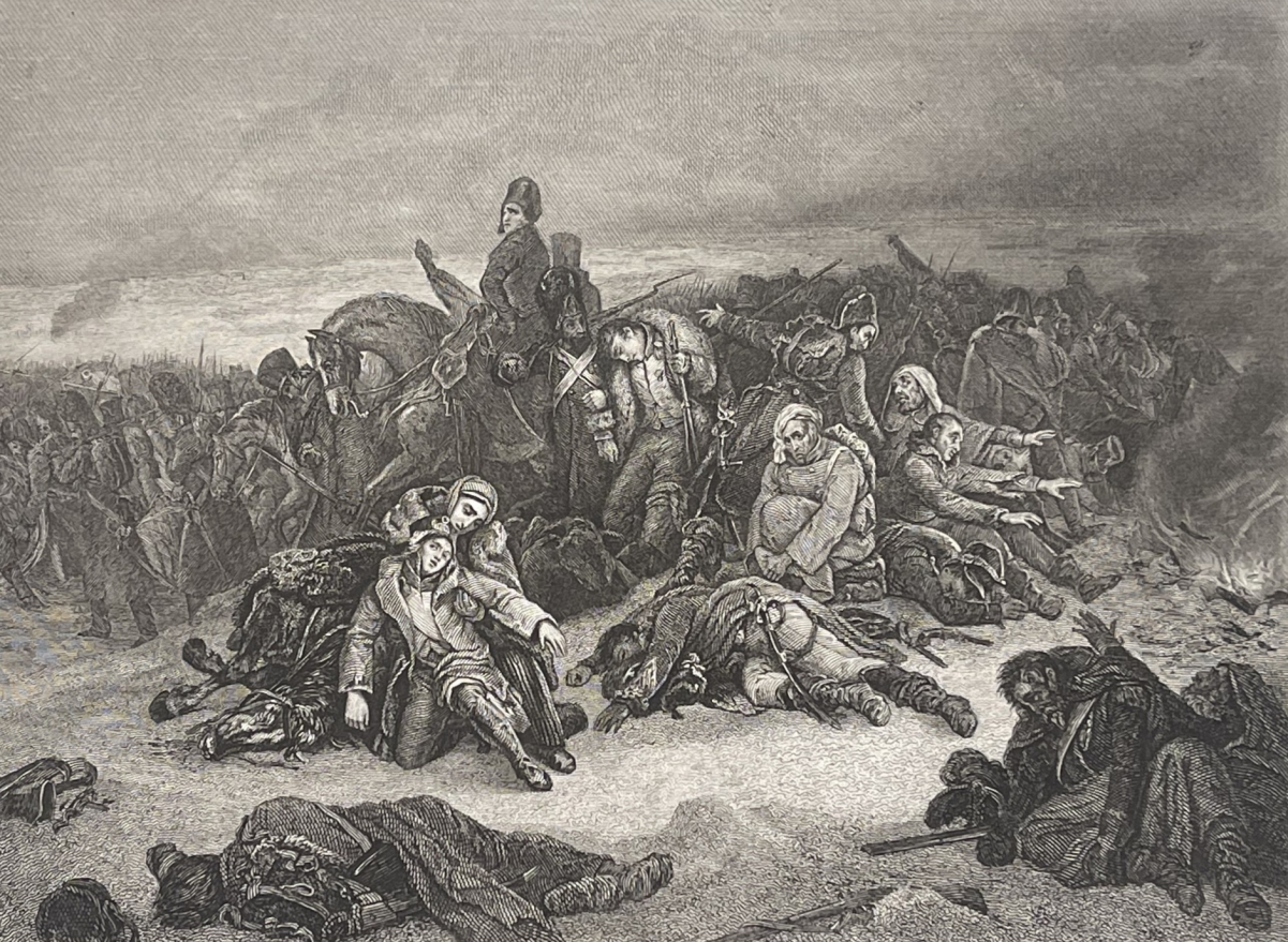retraite_de_russie_hiver_1812_napoleon_bonaparte_empire_france_vers_1840