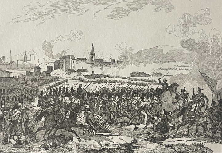 allemagne_napoleon_bonaparte_bataille_de_dresde_1813_gravure_de_reville_1837
