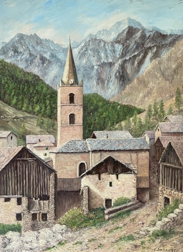 ristolas_hautes-alpes_cote_dazur_provence_france_acrylique_sur_bois_c_1980