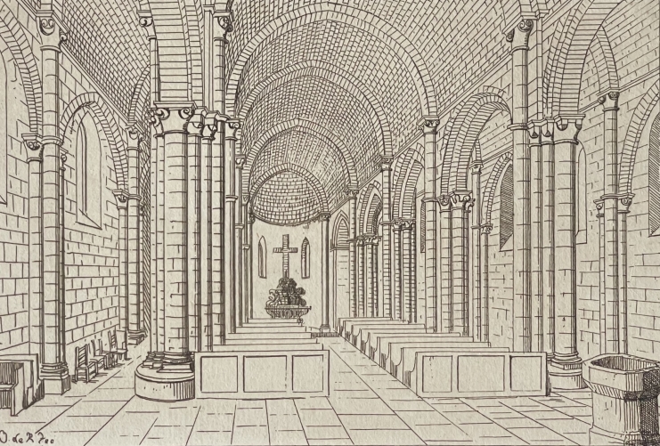 moutiers-les-mauxfaits_eglise_roman_tardif_vendee_gravure_c_1863_france