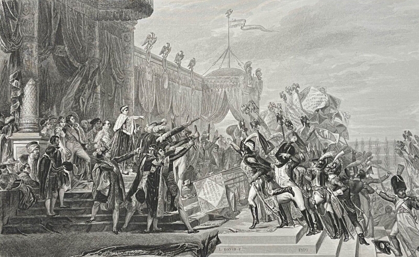 napoleon_bonaparte_donne_des_aigles_a_larmee_champ_de_mars_1804_france_c_1840