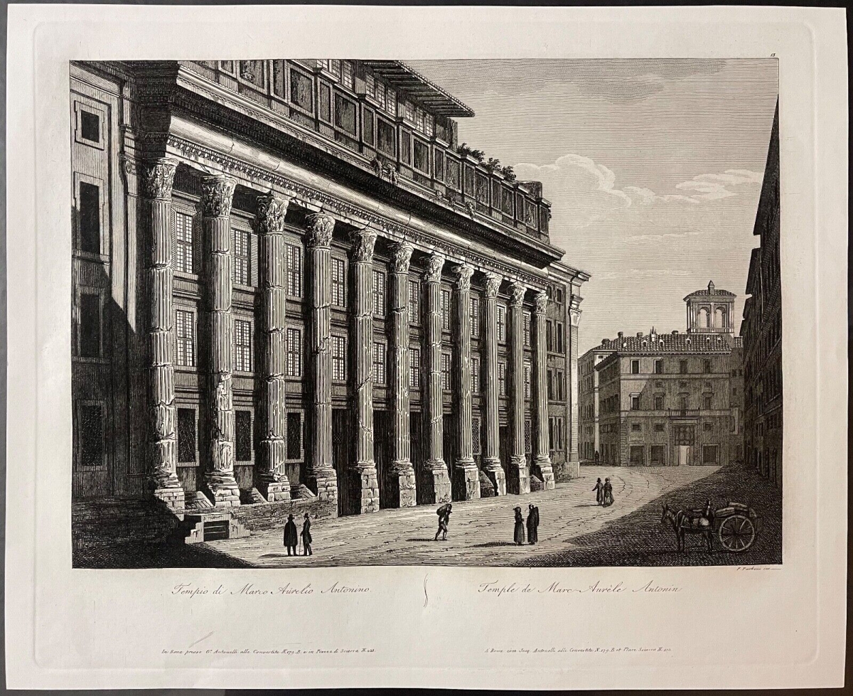 rome_temple_marc_aurele_antonin_1828_par_pietro_parboni__italie
