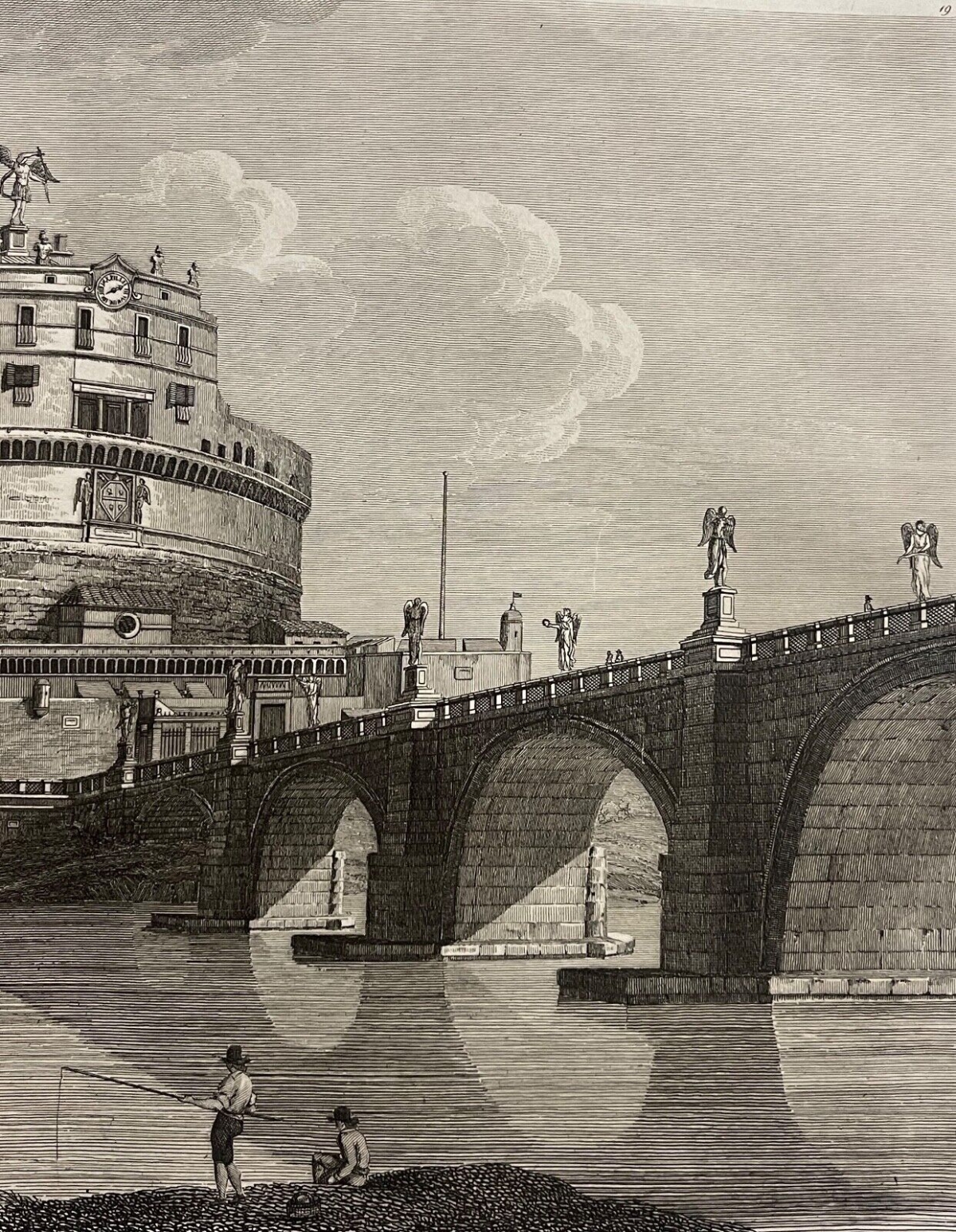 rome_chateau_saint_-_ange_1828_par_achille_parboni_1783-1841_italie