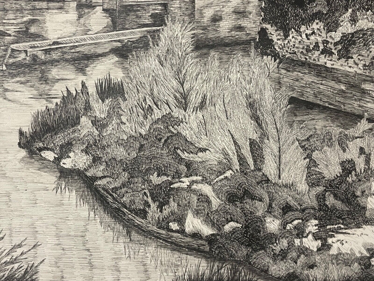 chateau_de_chenonceau_grand_dessin_plume_architecture_renaissance_debut_xxe