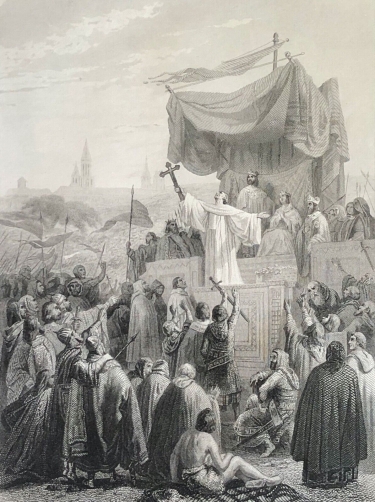 vezelay_predication_la_seconde_croisade_en_1146_gravure_vers_1840_bourgogne