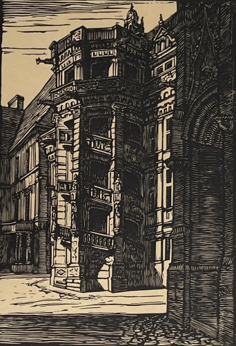 chateau_de_blois_par_etienne_gaudet_1891-1963_loir-et-cher_france_1926