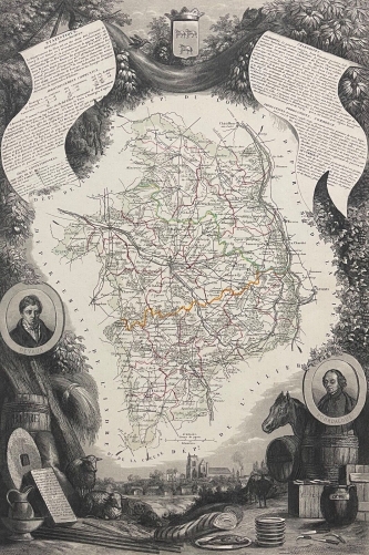 cher_departement_francais_carte_1850_france_centre-val_de_loire_duche_de_berry