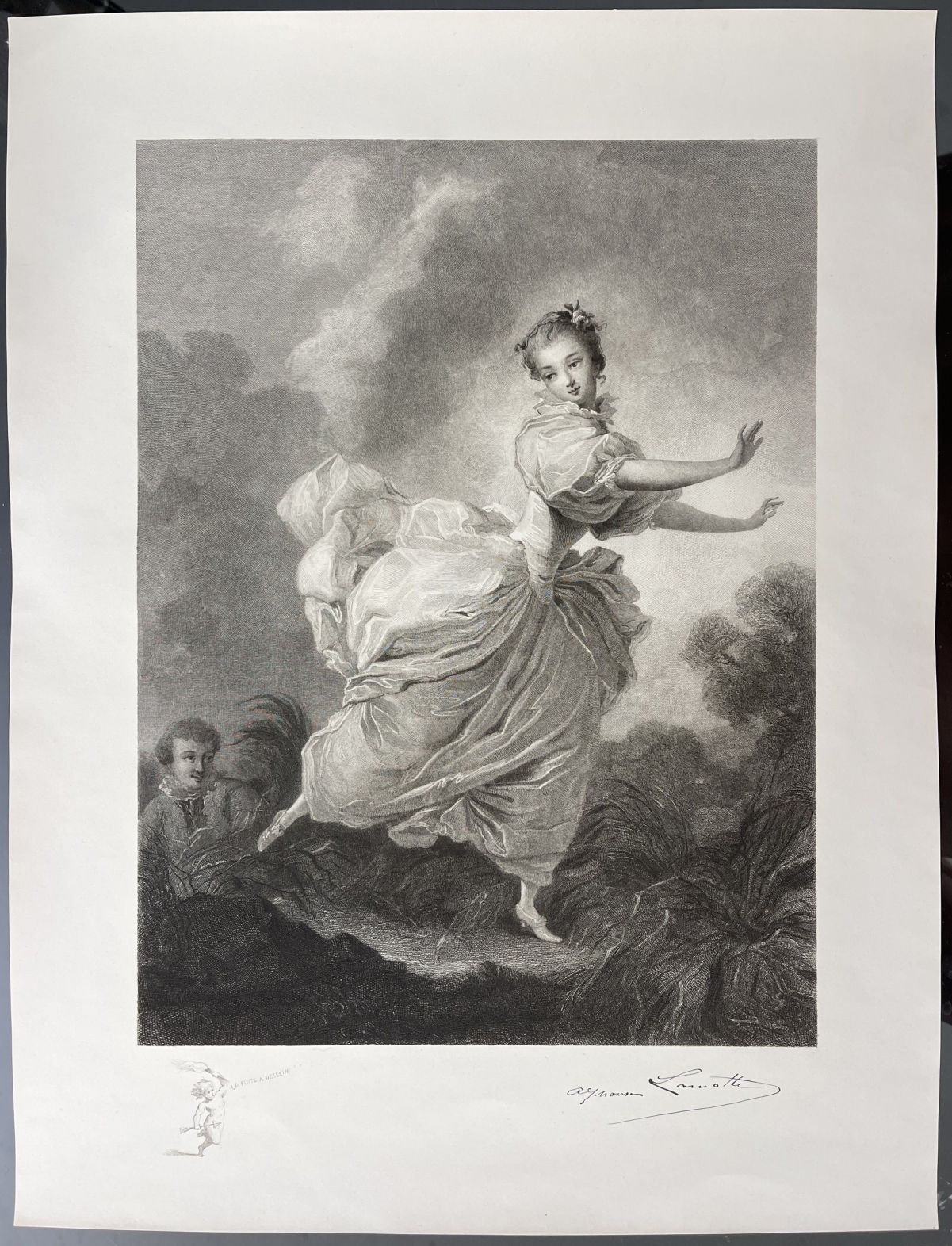 la_fuite_par_alphonse_lamotte_1844-1914_dapres_fragonard_gravure_xixe