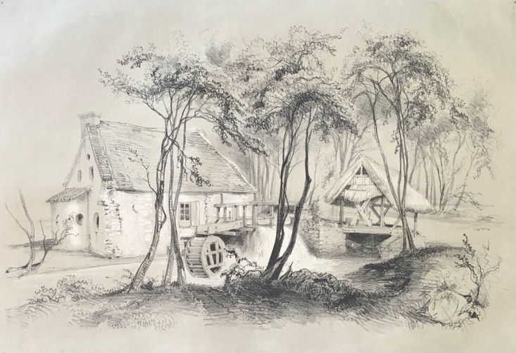 vichy_fabrique__moulin__sur_les_bords_du_chuchon_lithographie_vers_1840