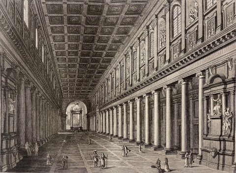 rome_basilique_sainte-marie-majeure_italie_gravure_de_1820