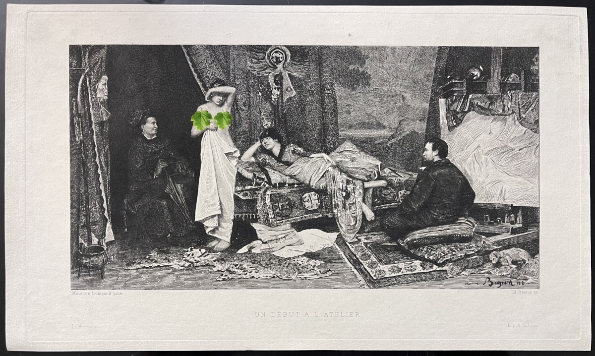maurice_bompard_debut_a_latelier_grave_par_edmond_joseph_ramus_1822-1890