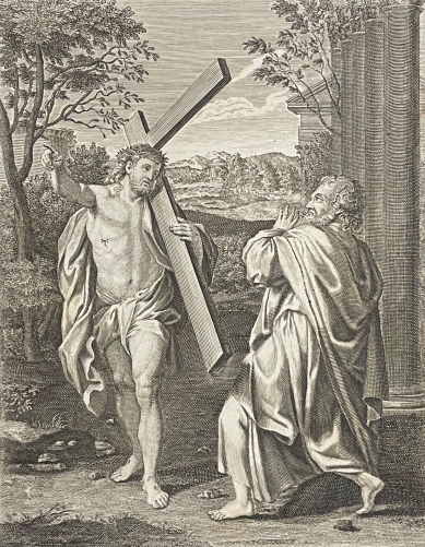 annibale_carracci_1612-1695_dapres_domine_quo_vadis_gravure_vers_1725