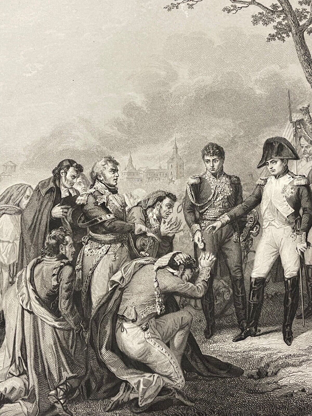 espagne_capitulation_de_madrid_1808_napoleon_bonaparte_gravure_carle_vernet_1840